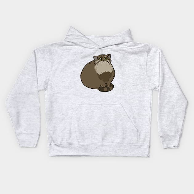 Pallas cat Kids Hoodie by SweenStuffs